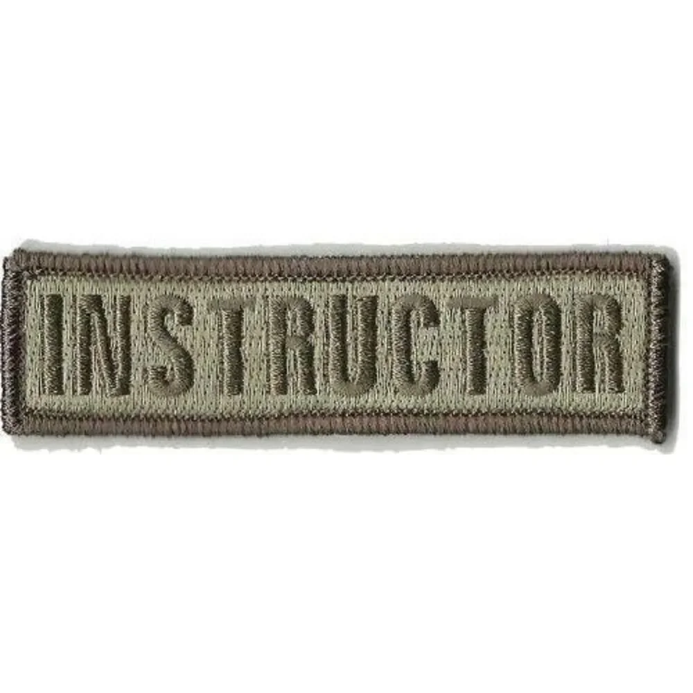BuckUp Tactical Morale Patch Hook Instructor Morale Patches 3.75x1" - Picture 2 of 13